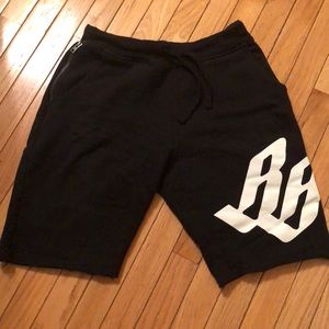 Billionaire boys club black shorts